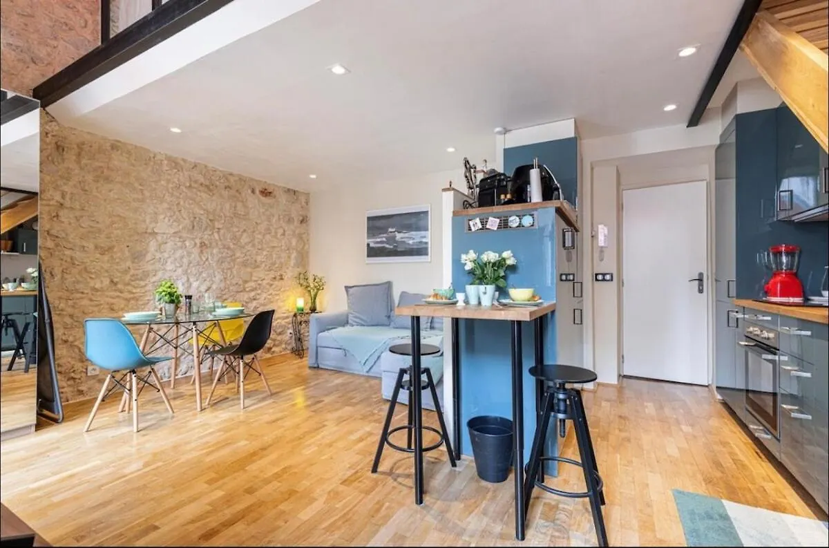 Duplex Center Of Nice With Ac France